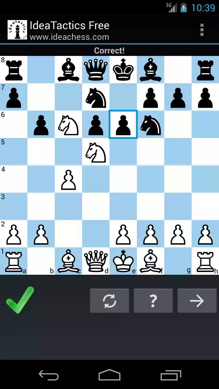 Play Chess tactics puzzles | IdeaTactics as an online game Chess tactics puzzles | IdeaTactics with UptoPlay
